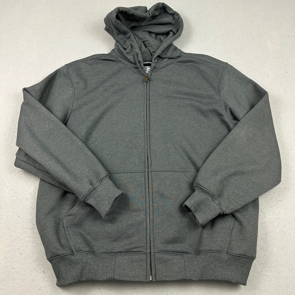 Carhartt Hoodie Men Extra Large Gray Rain Defender Loose Fit Heavyweight XL